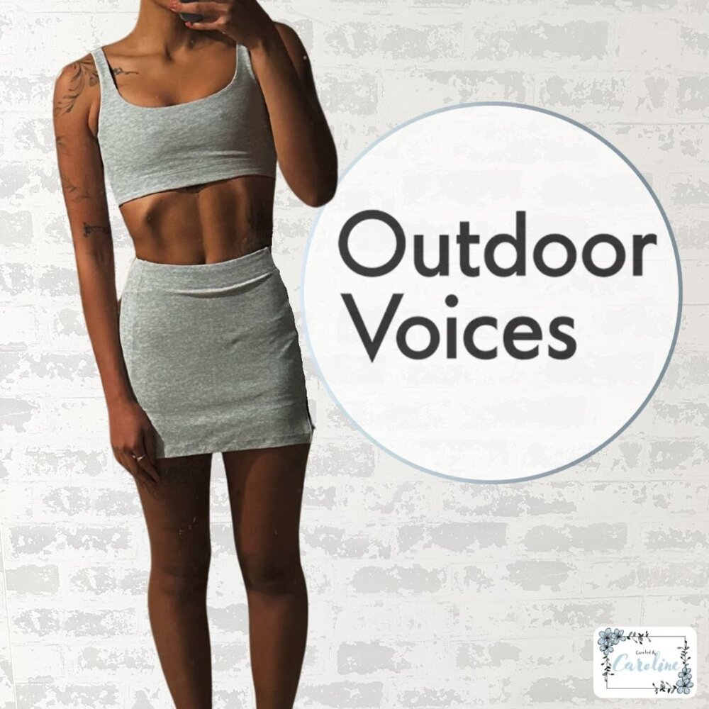 Outdoor Voices Warm-up Skort Set